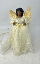 Load image into Gallery viewer, Lighted Porcelain Angel Doll Ornament Collectible With Ivory Lace Outfit
