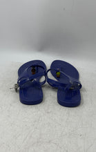 Load image into Gallery viewer, Coach Womens Piccadilly A6307 Blue Jelly Flat Thong Sandals Size US 8B EU 39
