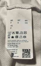 Load image into Gallery viewer, Hugo Boss Mens White Black Cotton Short Sleeve Regular Fit Polo Shirt Size S
