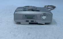 Load image into Gallery viewer, Samsung Maxima Zoom 105Ti Quartz Date Silver 35mm Film Camera Not Tested
