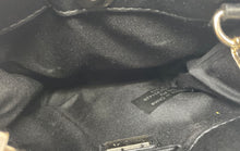 Load image into Gallery viewer, Guess Womens Black Leather Quilted Inner Pocket Chain Strap Top Handle Handbag
