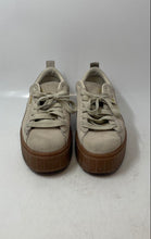 Load image into Gallery viewer, Puma Womens Mayze Beige Suede Lace-Up Low Top Sneaker Shoes Size 8
