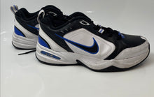 Load image into Gallery viewer, Nike Mens Air Monarch IV 415445-002 Black Blue White Sneakers Shoes Size 10
