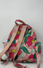 Load image into Gallery viewer, Vera Bradley Womens Multicolor Floral Adjustable Strap Top Handle Backpack
