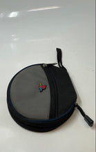 Load image into Gallery viewer, PlayStation Game Gray Black Round Shaped CD Zipper Holder Carrying Case
