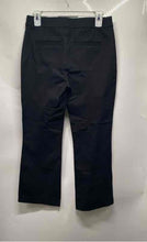Load image into Gallery viewer, INC International Concepts Womens Black Flat Front Straight Leg Dress Pants Sz 2
