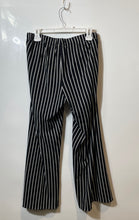 Load image into Gallery viewer, Stizzoli Italy Womens Black White Striped Straight Leg Dress Pants Size 52
