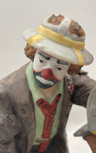 Load image into Gallery viewer, Flambro Multicolor Emmett Kelly Jr 70th Birthday Mail Decorative Clown Figurine
