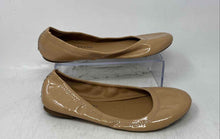 Load image into Gallery viewer, Lucky Brand Womens Beige Patent Leather Round Toe Slip-On Ballet Flats Size 8.5M
