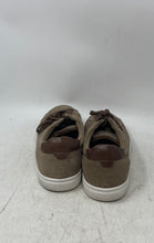 Load image into Gallery viewer, Vince Camuto Mens Cowon Brown White Suede Round Toe Lace-Up Sneakers Shoes Sz 9M
