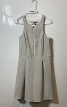 Load image into Gallery viewer, Express Womens Black And White Polka Dot Skater Mini Dress Size 6
