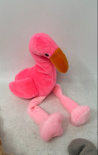 Load image into Gallery viewer, Ty Beanie Babies Pinky The Flamingo Mel The Koala Plushies Toys 3 Pcs With Tag
