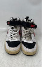 Load image into Gallery viewer, Nike Kids Court Borough Mid 2 White Black Red Lace-Up Sneaker Shoes Size 6Y
