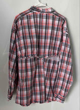 Load image into Gallery viewer, Columbia Mens PFG Multicolor Plaid Cotton Lined Vented Button-Up Shirt Size XL
