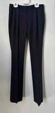 Load image into Gallery viewer, Boss Hugo Boss Womens Blue Slash Pockets Belt Loops Flat Front Dress Pants Sz 2

