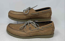 Load image into Gallery viewer, Timberland Mens 5229R Beige Leather Lace-Up Low Top Boat Shoes Size 13
