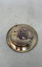 Load image into Gallery viewer, Vintage Silver Plated Round Shape Embossed Tableware Flatware Serving Tray
