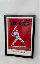 Load image into Gallery viewer, The Little Red Book Of Baseball 1961 36th Annual Edition Framed Poster
