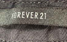 Load image into Gallery viewer, Forever 21 Womens Black Cotton Straight Leg Utility Cargo Pants Size Medium
