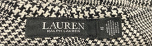 Load image into Gallery viewer, Authentic Lauren Ralph Lauren Womens Black White Printed Mini Skirt Size 12
