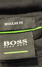 Load image into Gallery viewer, Hugo Boss Mens Black Regular-Fit Short Sleeve Pullover T-Shirt Size Small
