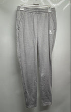 Load image into Gallery viewer, Adidas Womens Gray Heather Elastic Waist Sports Skinny Leg Athletic Pants Size S

