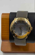 Load image into Gallery viewer, Authentic Marc By Marc Jacobs Women's Gold-Tone Watch Leather strap Taupe / Gray
