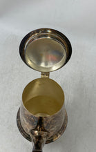 Load image into Gallery viewer, Vintage Silver-Tone Metal Pitcher Pot For Tea &amp; Coffee With Lid &amp; Handle
