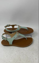 Load image into Gallery viewer, Michael Kors Womens Green Light Brown Flat Thong Sandals Size 5M
