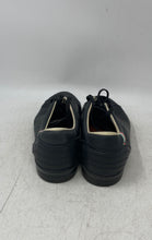 Load image into Gallery viewer, Olimpica Womens Black Leather Round Toe Lace-Up Oxford Shoes Size 40
