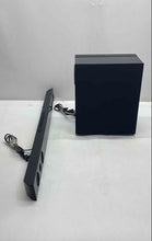 Load image into Gallery viewer, Set Of 2 Piece Samsung Black Soundbar With Wireless Subwoofer Speaker Not Tested
