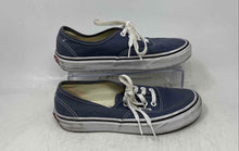 Load image into Gallery viewer, Vans Unisex Authentic 751505 Slate Blue Lace-Up Sneaker Shoes Size M5.5 W7
