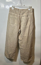 Load image into Gallery viewer, Zara Womens Beige Light Wash Pockets Denim Straight Leg Cropped Jeans Size 8
