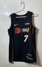 Load image into Gallery viewer, Nike Mens Black NBA Miami Heat Kyle Lowry #7 Sleeveless Basketball Jersey Size S
