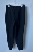 Load image into Gallery viewer, Zara Womens Black Flat Front Pockets Straight Leg Dress Pants Size Large
