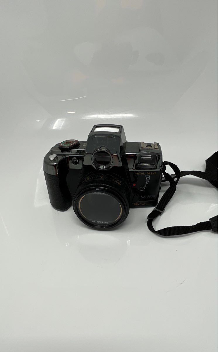 Nokina NK3636 Black Motor Drive Focus Free Optical Lens Film Camera Not Tested