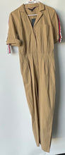 Load image into Gallery viewer, Tommy Hilfiger Womens Khaki Side Stripe Detail One-Piece Jumpsuit Size S W/ Tag
