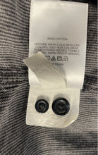 Load image into Gallery viewer, Express Mens Black Cotton Long Sleeve Collared Button-Up Shirt Size Large
