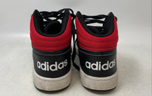 Load image into Gallery viewer, Adidas Mens Hoops 2.0 Mid DB0079 Black White Red Basketball Shoes Size 8
