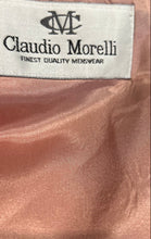 Load image into Gallery viewer, Claudio Morelli Mens Light Khaki Pockets Double Breasted 6-Button Blazer Size 42
