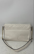 Load image into Gallery viewer, Marc New York Womens Beige Quilted Leather Single Strap Flap Over Shoulder Bag
