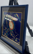 Load image into Gallery viewer, Hurricane Andrew 1992 Infrared Satellite Image Of Florida Framed Art Print
