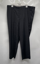 Load image into Gallery viewer, Santorelli Mens Black New Romeo Flat Front Straight Leg Dress Pants Size 42
