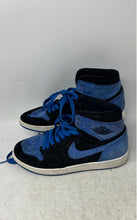 Load image into Gallery viewer, Nike Mens Air Jordan 1 High DZ5485-042 Black Blue Lace-Up Sneakers Shoes Size 8
