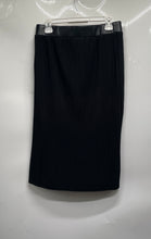Load image into Gallery viewer, Marc New York Womens Black Ribbed Pull-On Straight &amp; Pencil Skirt Size M

