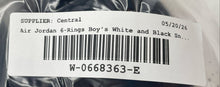 Load image into Gallery viewer, Authentic Nike Boys Air Jordan 6 Rings White Black Sneakers Shoes Size 3Y
