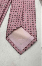 Load image into Gallery viewer, Hugo Boss Mens Multicolor Geometric Print Silk Adjustable Long Designer Tie
