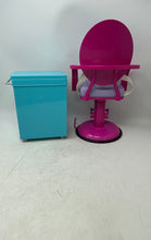 Load image into Gallery viewer, Set Of 2 Pcs American Girl Multicolor Salon Chair Vanity Furniture Accessories
