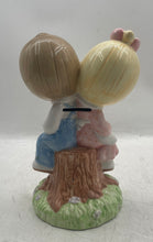 Load image into Gallery viewer, Precious Moments A Penny For Your Thoughts Multicolor Porcelain Piggy Bank
