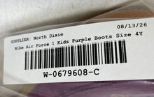 Load image into Gallery viewer, Nike Boys Air Force 1 High 922066-600 Purple Lace-Up Sneaker Shoes Size 4Y
